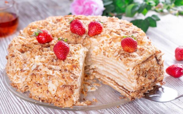 Napoleono tortas – receptas su netikėtu kremu