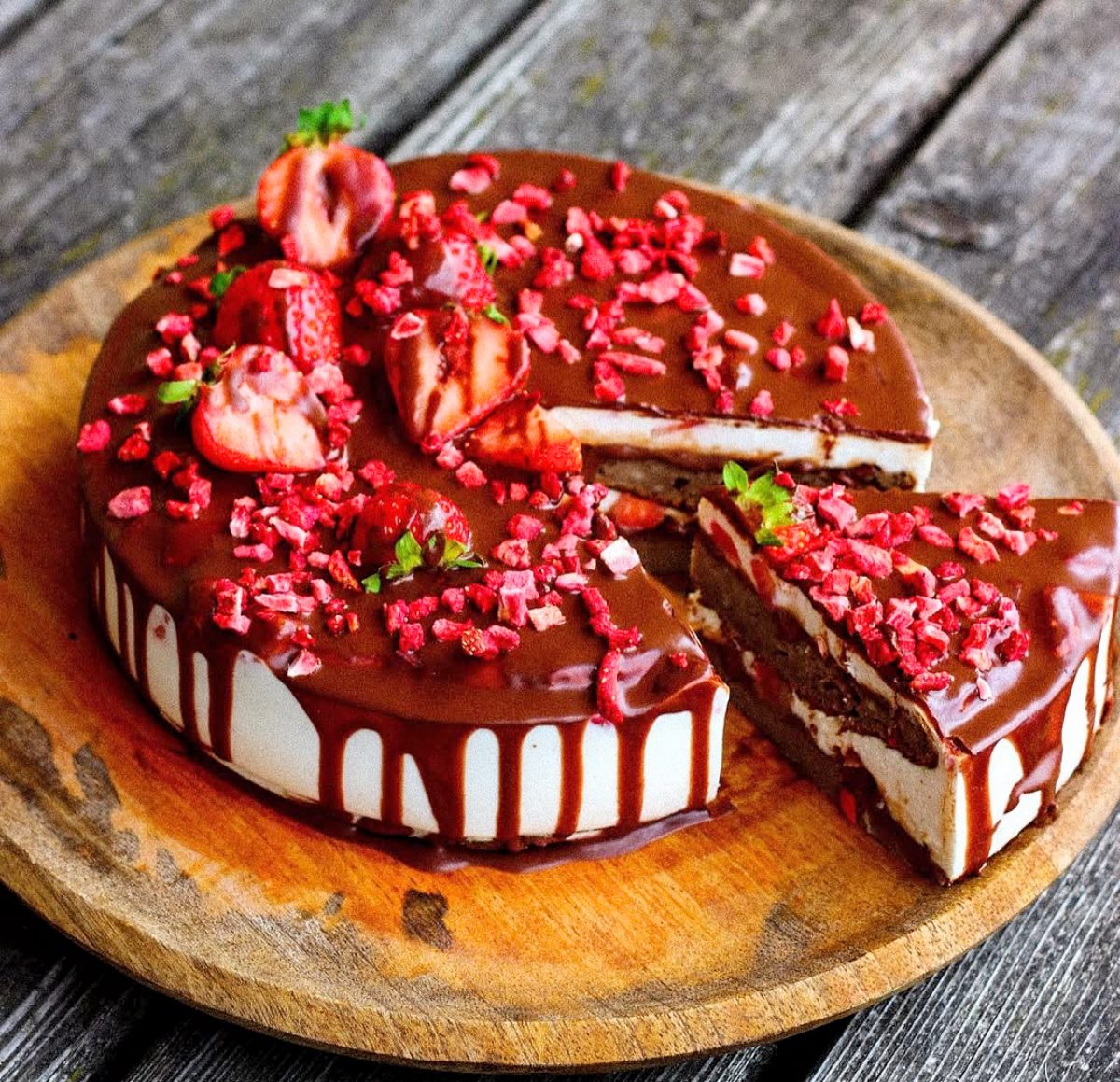 Jogurtinis tortas su bananų biskvitais