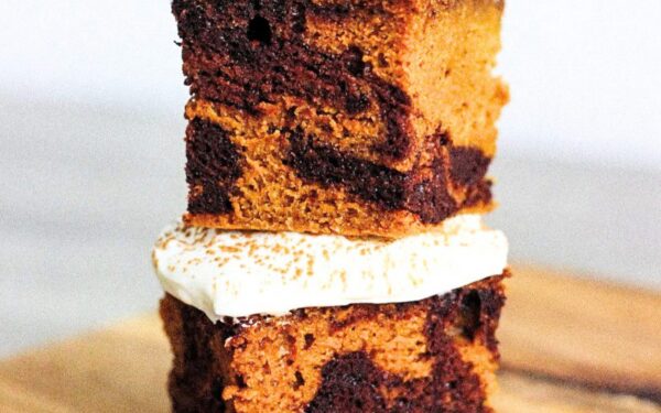 Marmurinis moliūgo keksas