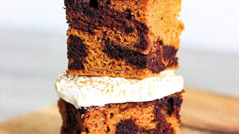 Marmurinis moliūgo keksas