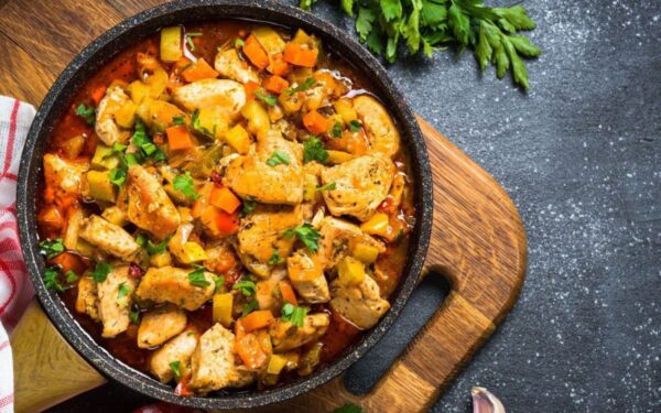 Prezidento Obamos troškinys su vištiena