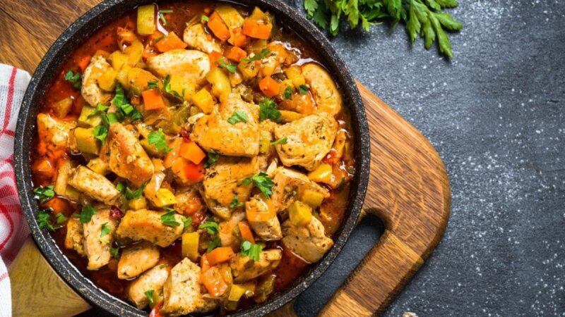 Prezidento Obamos troškinys su vištiena