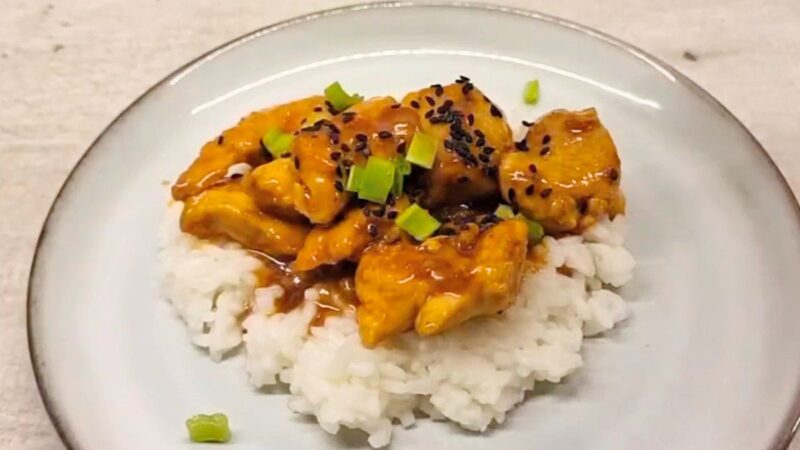 Apelsininė vištiena – kaip kinų restorane