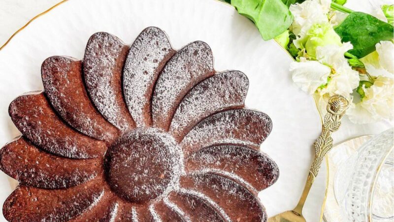 Drėgnas cukinijų braunis