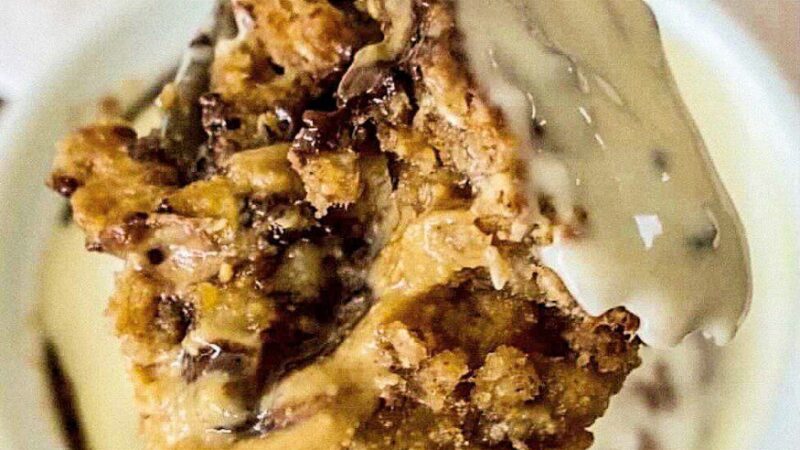 Kepta avižinė košė su riešutų sviestu maistingiems pusryčiams