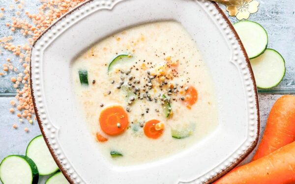 Lęšių sriuba su kokosų pienu