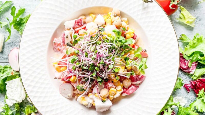 Pavasariškos ridikėlių salotos