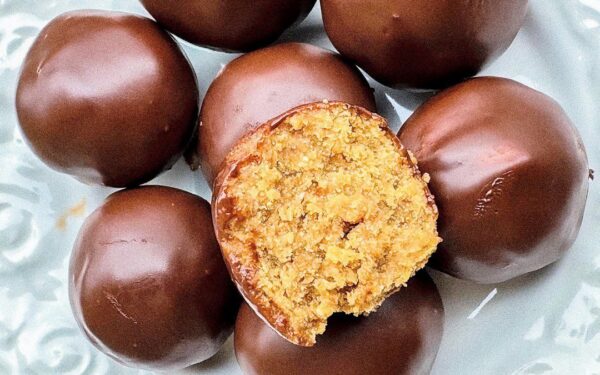 Riešutiniai triufeliai šokolade – man jie tobuli