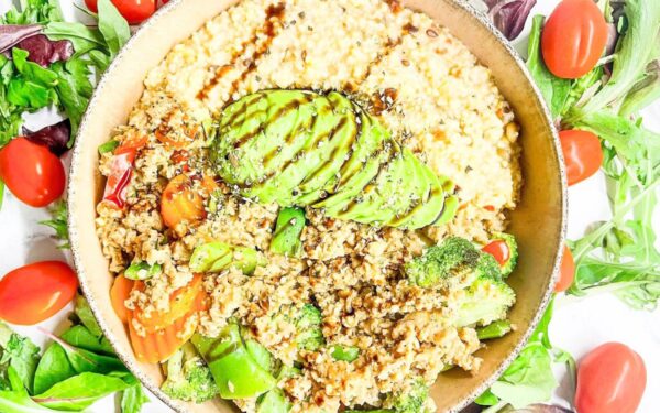 Soti sorų košė su daržovėmis