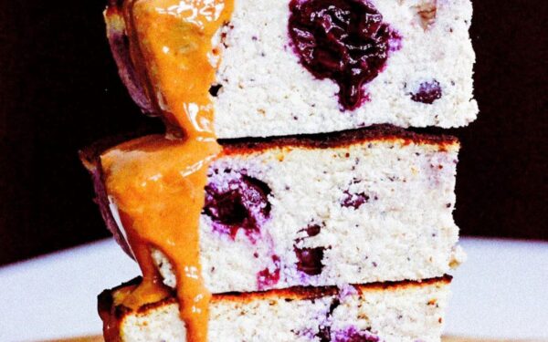 Varškės pyragas be glitimo