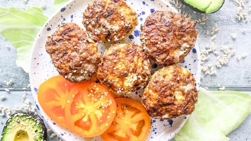 Vištienos ir daržovių keksiukai