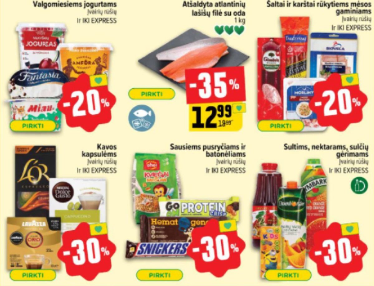 12 sav. savaitgalio akcijos