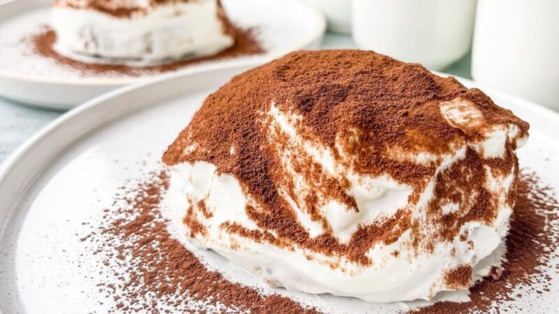 Tiramisu skonio avižinė košė