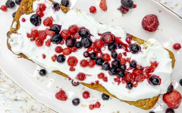 Jogurtinis keksas be kvietinių miltų