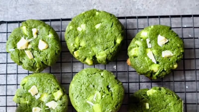 Matcha sausainiai – neatsivalgomai skanūs