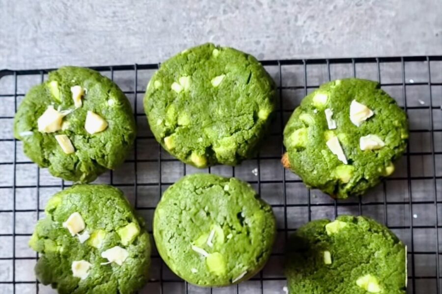 Matcha sausainiai - neatsivalgomai skanūs