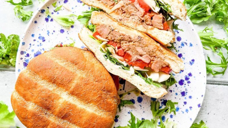 Vegetariški mėsainiai su duonvaisiu