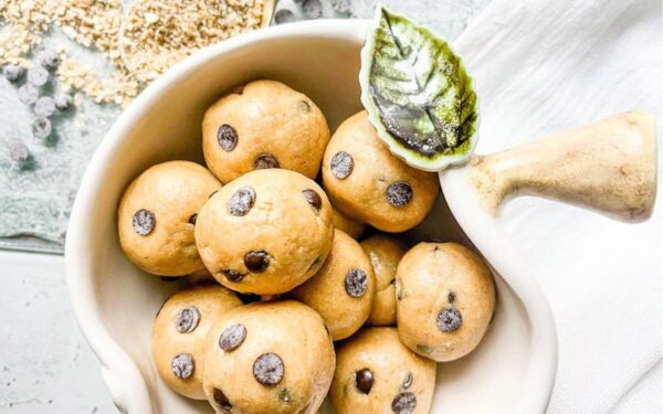 Nekepti sausainiai su šokolado gabaliukais