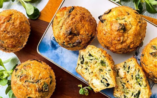 Pikantiški keksiukai su feta