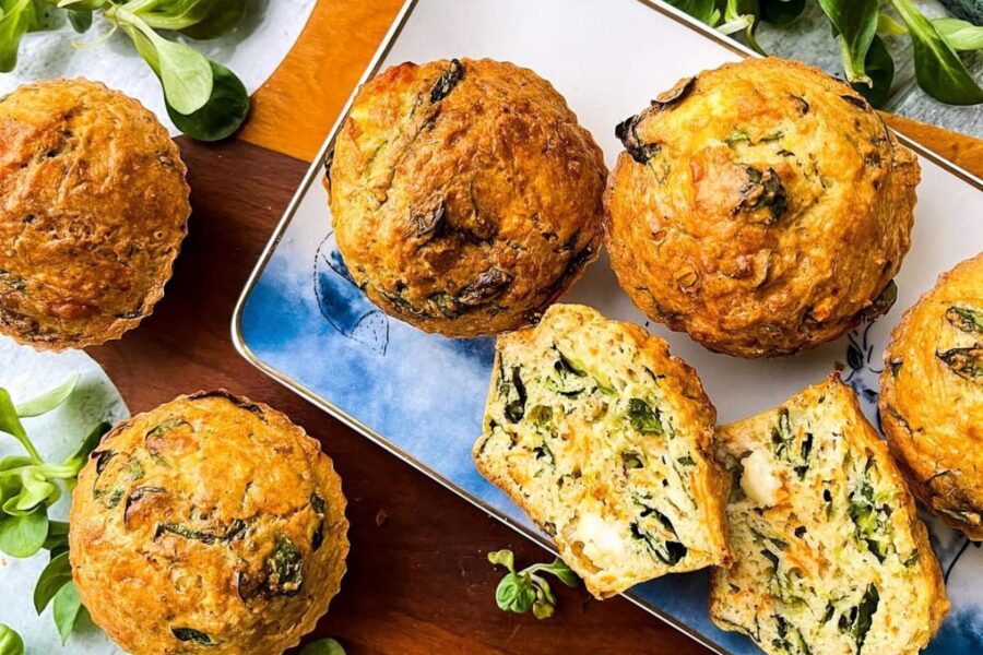 Pikantiški keksiukai su feta