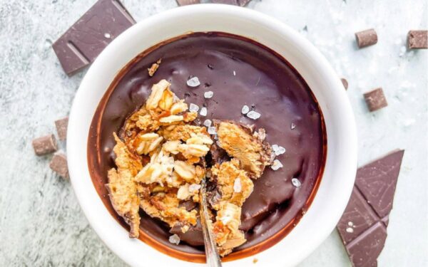 Twix šokoladuko skonio avižinė košė