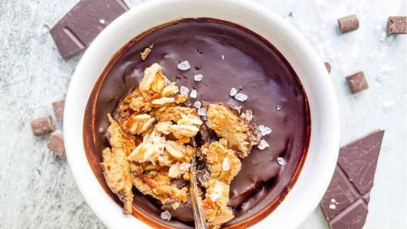 Twix šokoladuko skonio avižinė košė