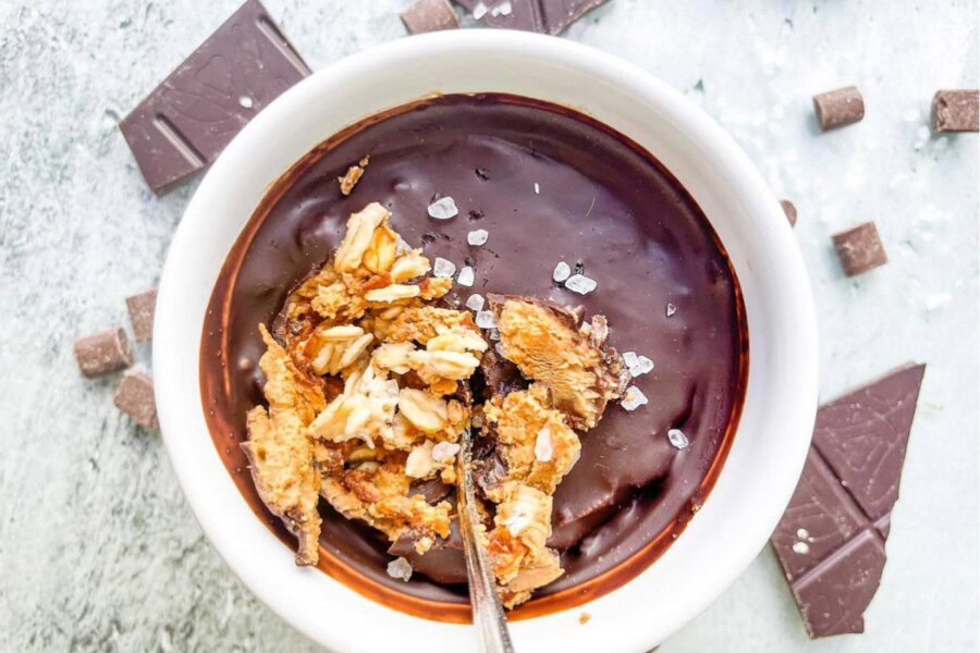 Twix šokoladuko skonio avižinė košė