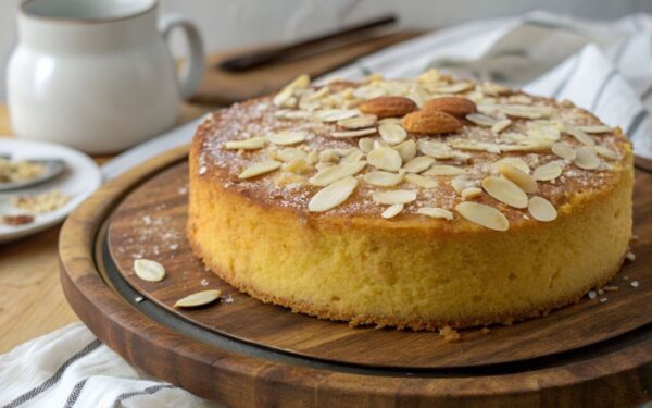 Apelsininis kukurūzų kruopų pyragas