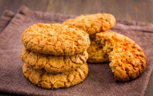 Avižiniai sausainiai su riešutų sviestu