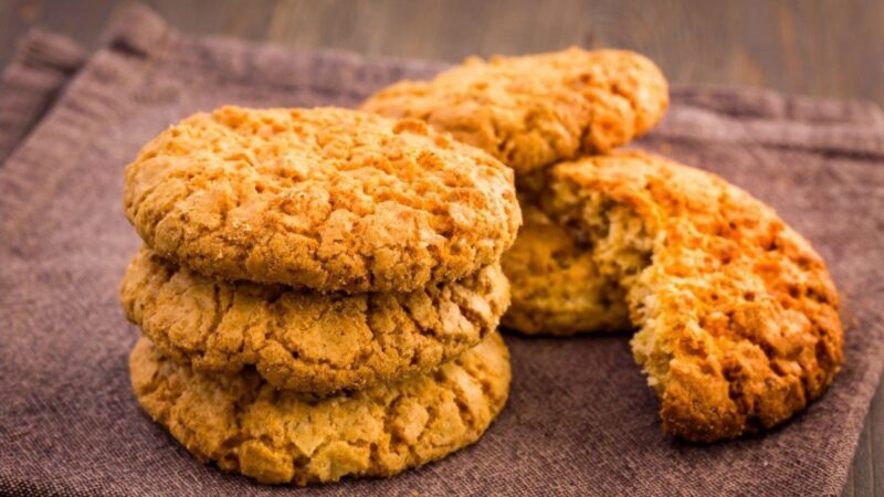 Avižiniai sausainiai su riešutų sviestu