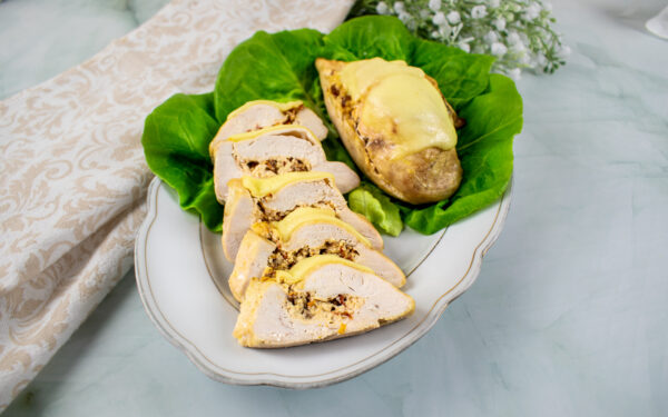 Įdarytos vištienos krūtinėlės užkandis Velykoms