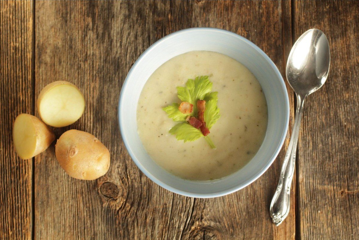 Kreminė bulvių sriuba