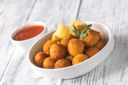 Krevečių kroketai