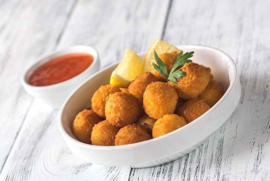 Krevečių kroketai