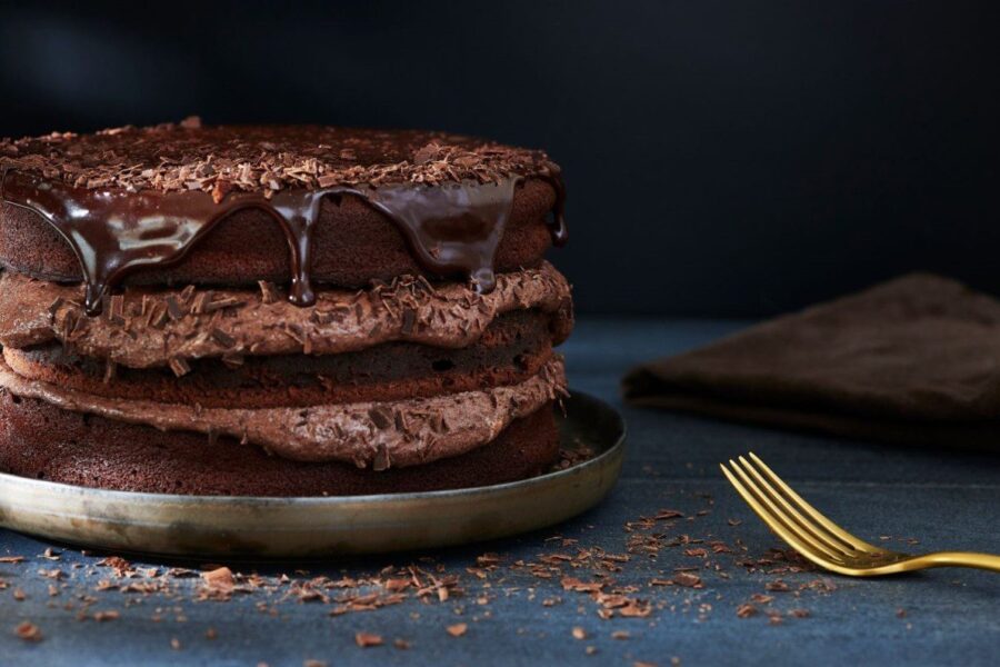 Labai šokoladinis tortas