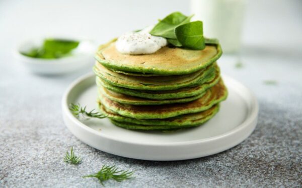 Pavasariškai žali blynai