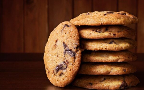 Sausainiai su šokolado gabaliukais