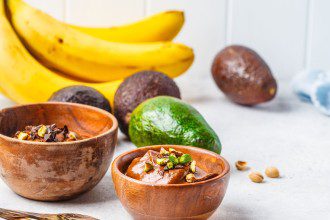 Veganiški šokoladiniai putėsiai