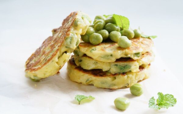 Žaliųjų žirnelių paplotėliai