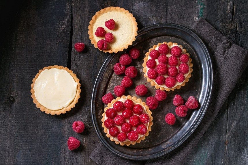 Mini aviečių tartaletės