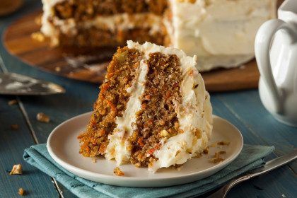 Morkų tortas su mažesniu cukraus kiekiu
