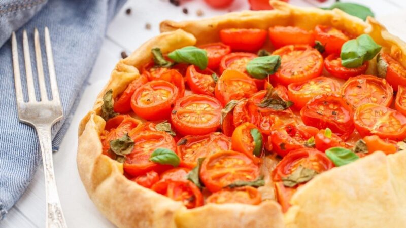 Pomidorų tartaletė – gaivus pavasario patiekalas