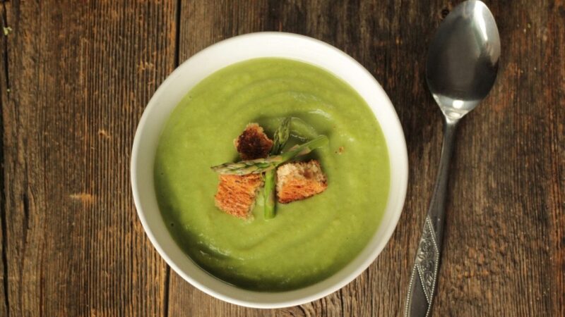 Trinta smidrų sriuba su grietinėle