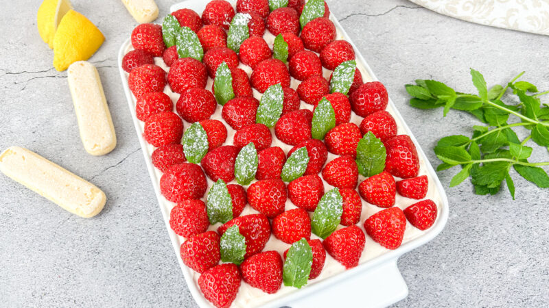 Braškinis tiramisu – paragavę tikrai paprašys recepto