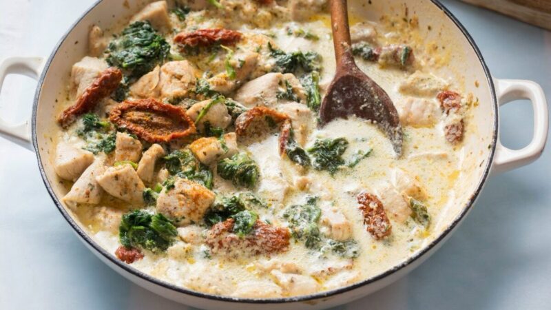 Toskanietiška vištiena – išraiškingo skonio patiekalas