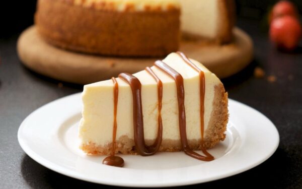 Nekeptas vanilinis sūrio pyragas