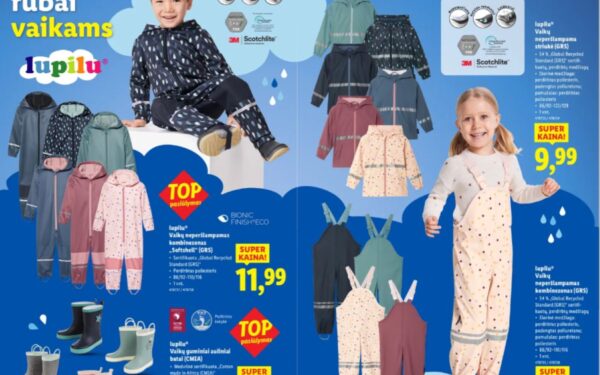 Kaip suplanuoti pirkinius pagal Lidl ne maisto prekių leidinį nuo rugpjūčio 25 iki 31 d.?