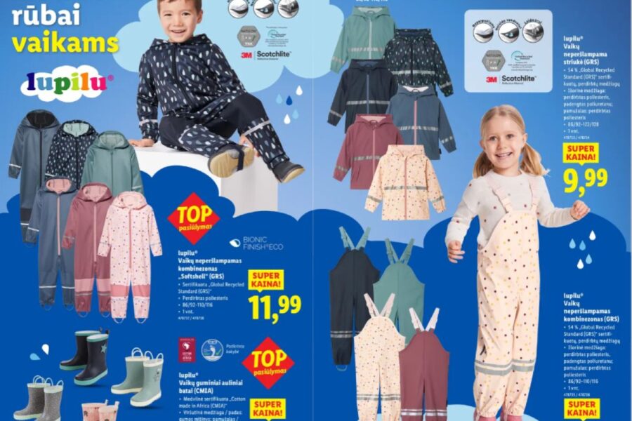 Lidl ne maisto prekių leidinys 2025 08 25–31: pasiūlymai ir pirkinių planavimas