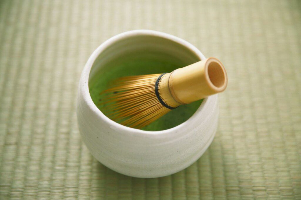 Matcha ir kofeinas: kiek jo yra?