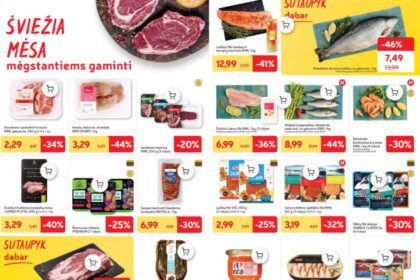 Rimi akcijos: geriausi savaitės pasiūlymai maistui, kosmetikai ir buities prekėms